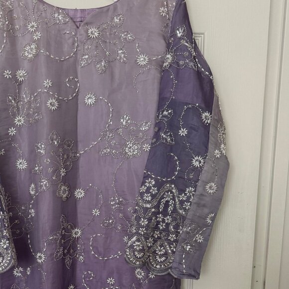 Pakistani Indian Shalwar Kameez Punjabi suit - Picture 4 of 13